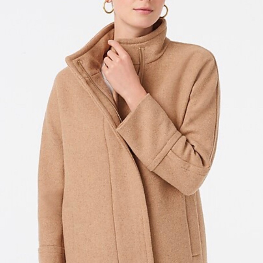 JCREW Wool Coat- mint condition.
